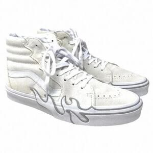 VANS Sk8-Hi Flame Suede Skate Men's Size 12